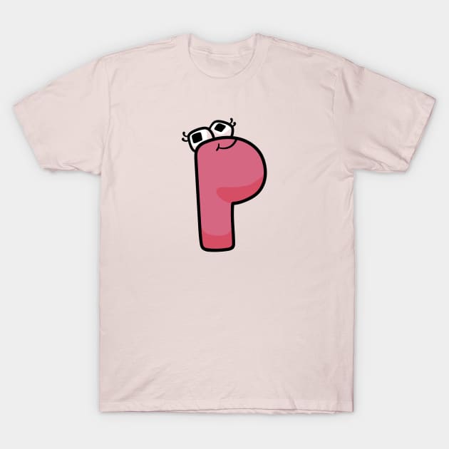 P | Alphabet Lore T-Shirt by Mike Salcedo